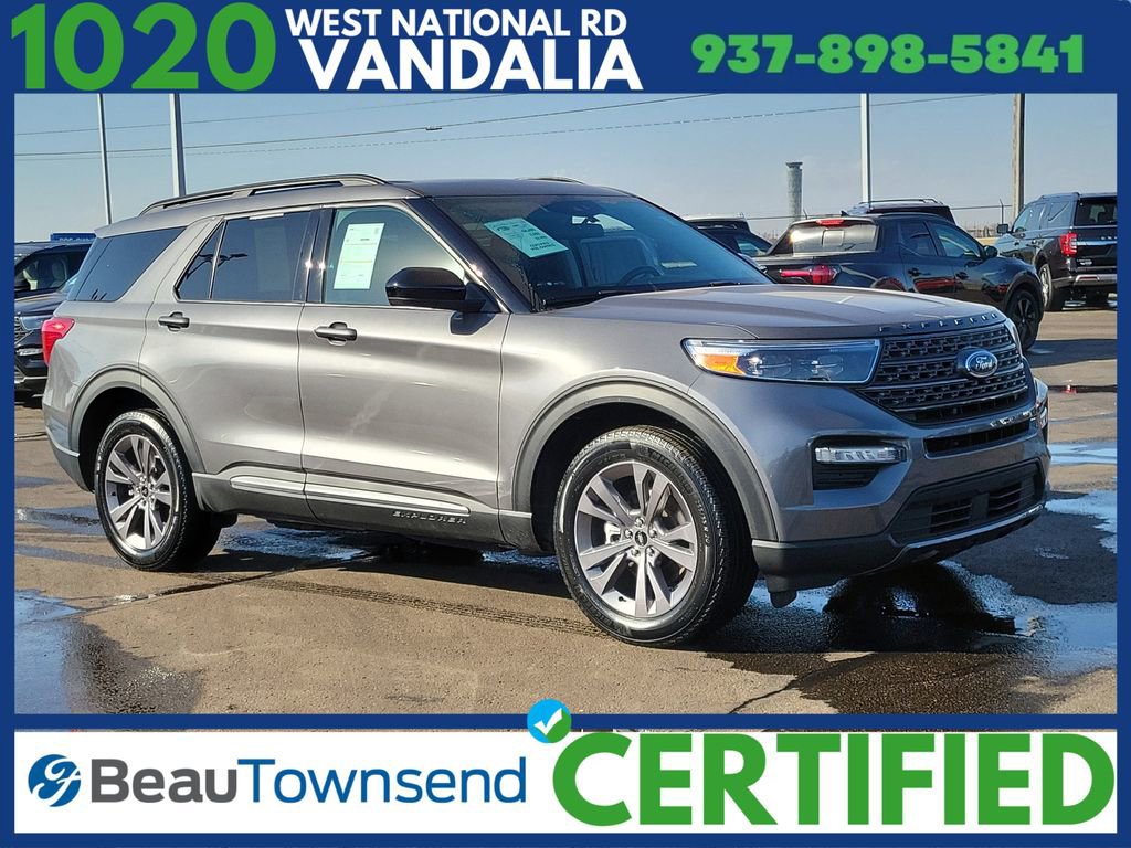 Certified 2022 Ford Explorer XLT w/ Equipment Group 202A
