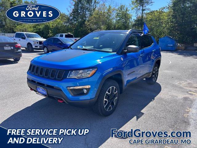Used 2021 Jeep Compass Trailhawk w/ Sun and Sound Group image 1