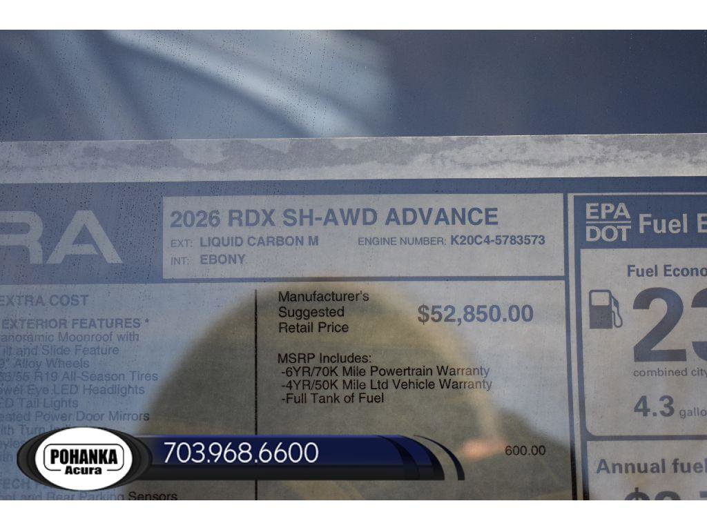 New 2026 Acura RDX Advance Package image 38