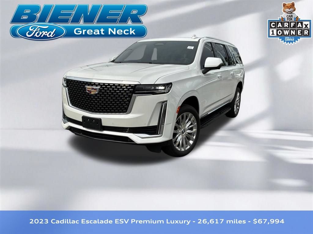 Used 2023 Cadillac Escalade ESV Premium Luxury w/ LPO, Floor Liner Package AWD/4WD 360° Tour