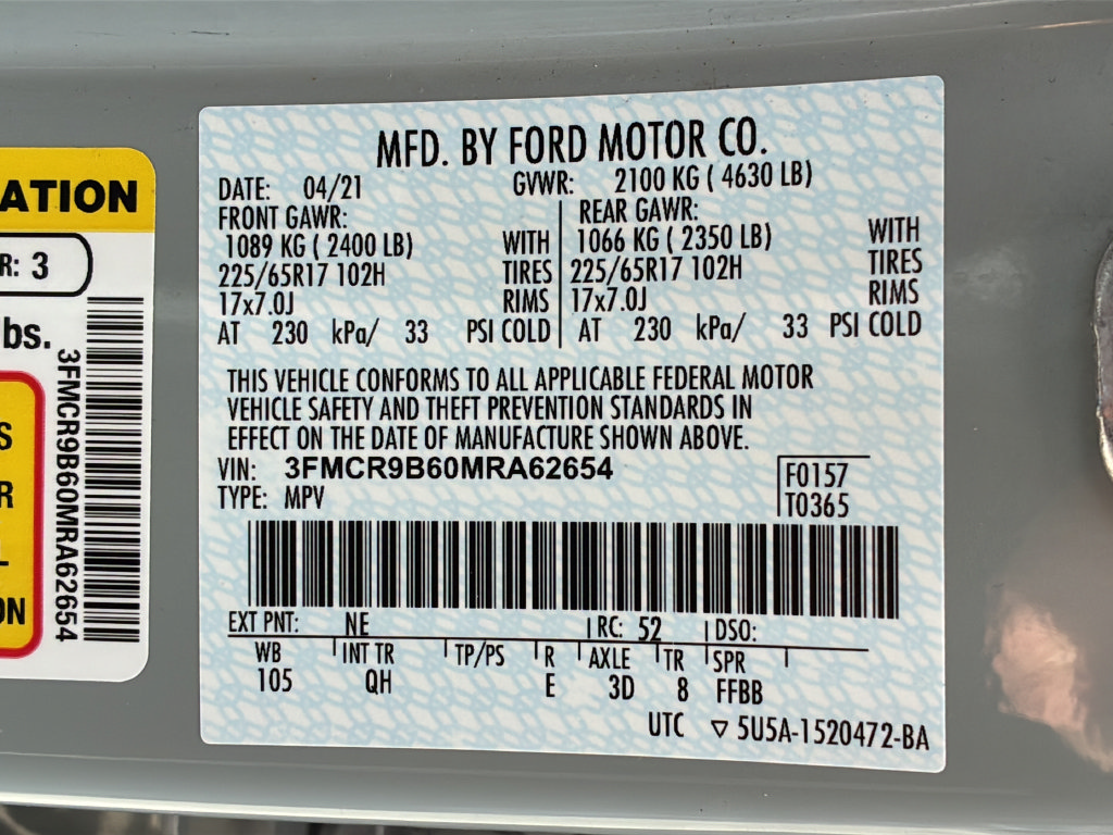Used 2021 Ford Bronco Sport Big Bend AWD/4WD image 29