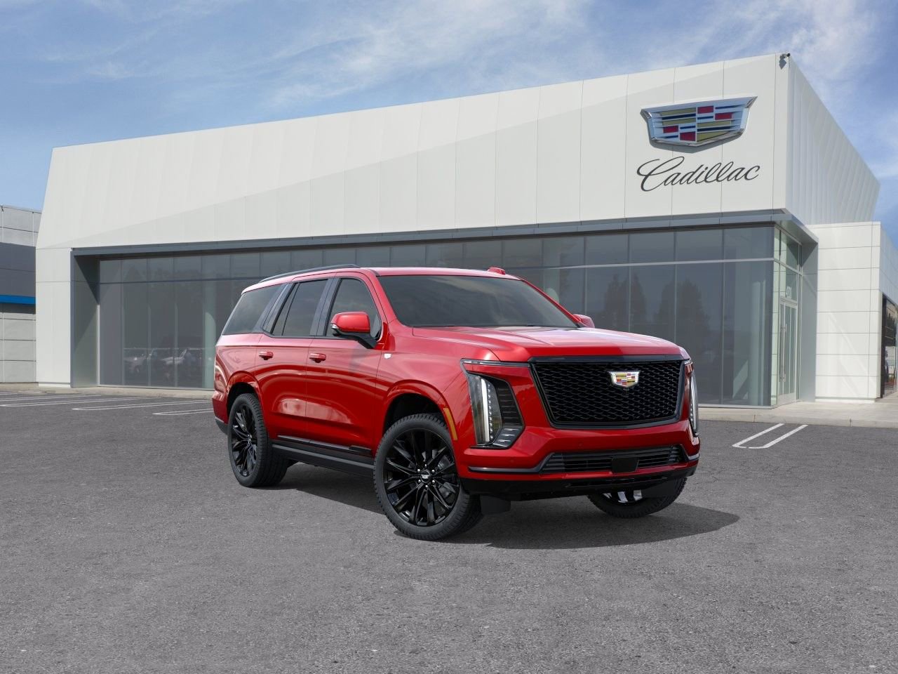 New 2026 Cadillac Escalade Platinum Sport w/ LPO, ONYX Package AWD/4WD image 1