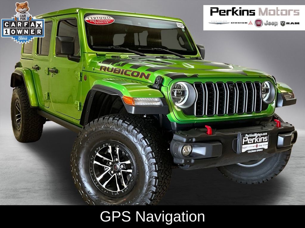 Certified 2025 Jeep Wrangler Unlimited Rubicon image 1