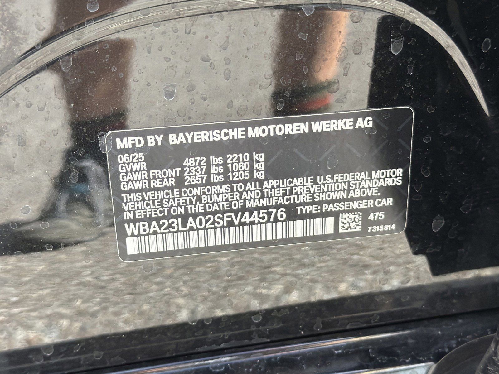 Certified 2025 BMW 330i xDrive Sedan w/ M Sport Package AWD/4WD image 37