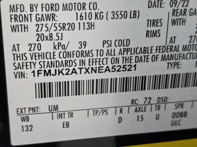 Used 2022 Ford Expedition Max Limited image 56