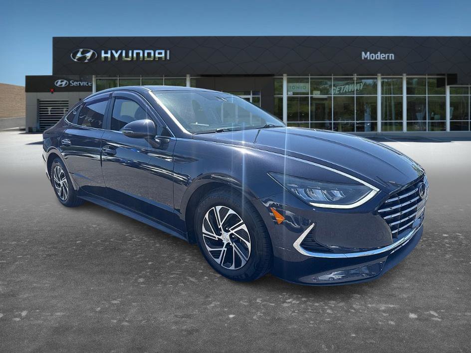 Certified 2022 Hyundai Sonata Blue FWD image 3