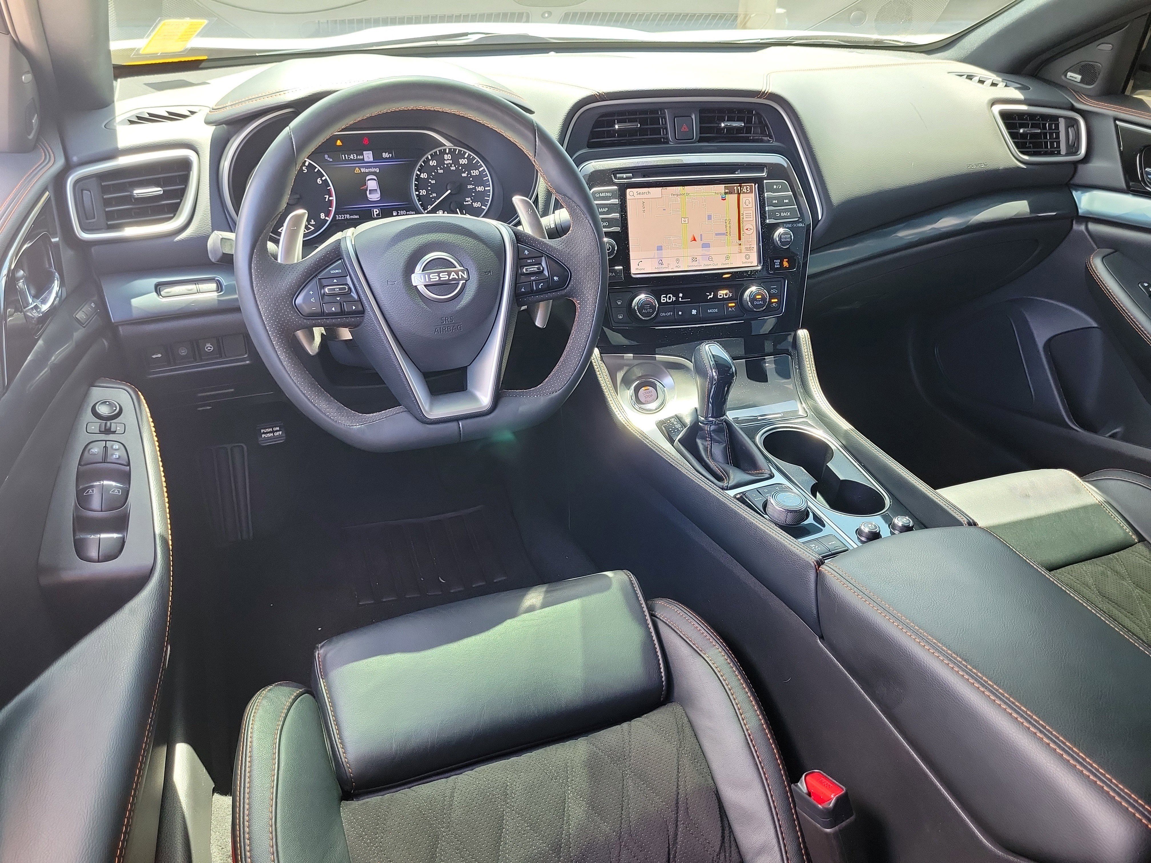 Certified 2023 Nissan Maxima SR w/ Sport Mat Group FWD image 16