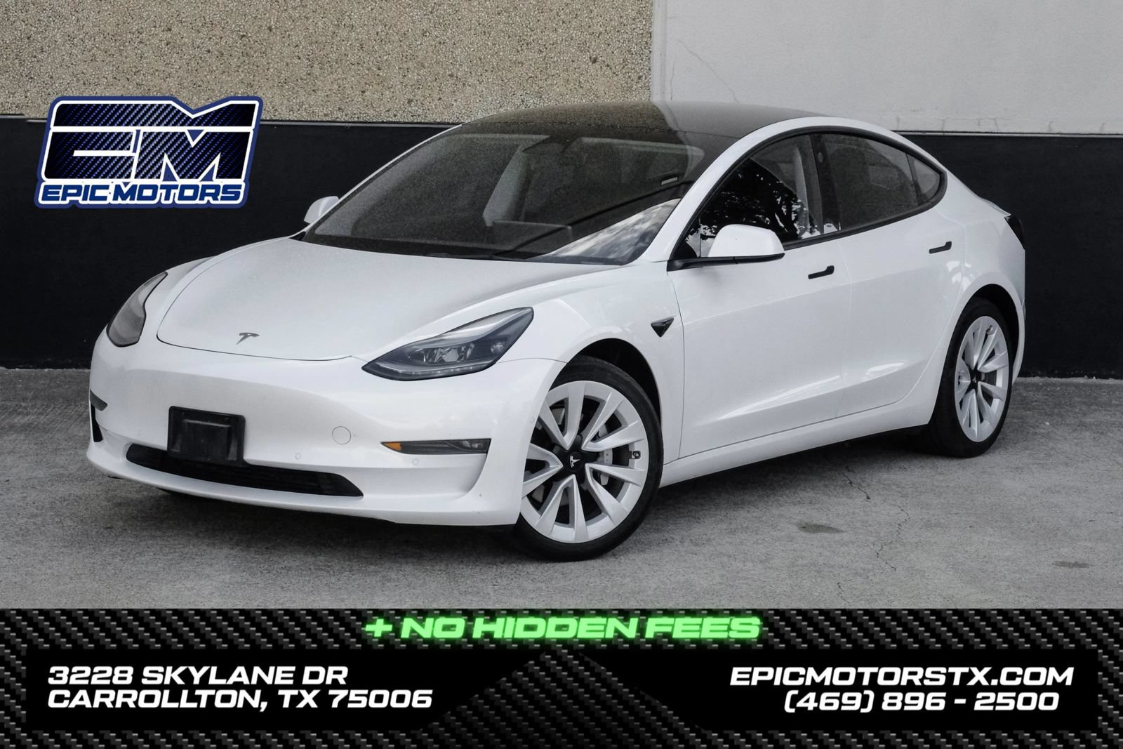 Used 2022 Tesla Model 3 Long Range AWD/4WD image 1