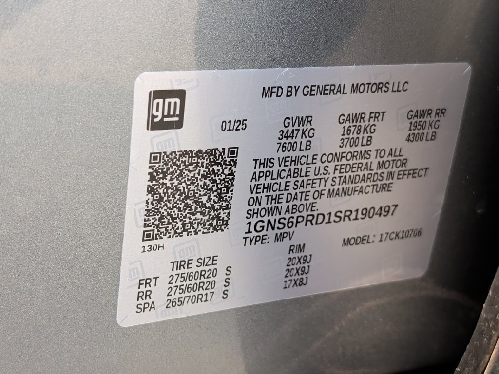 Used 2025 Chevrolet Tahoe Z71 AWD/4WD image 40