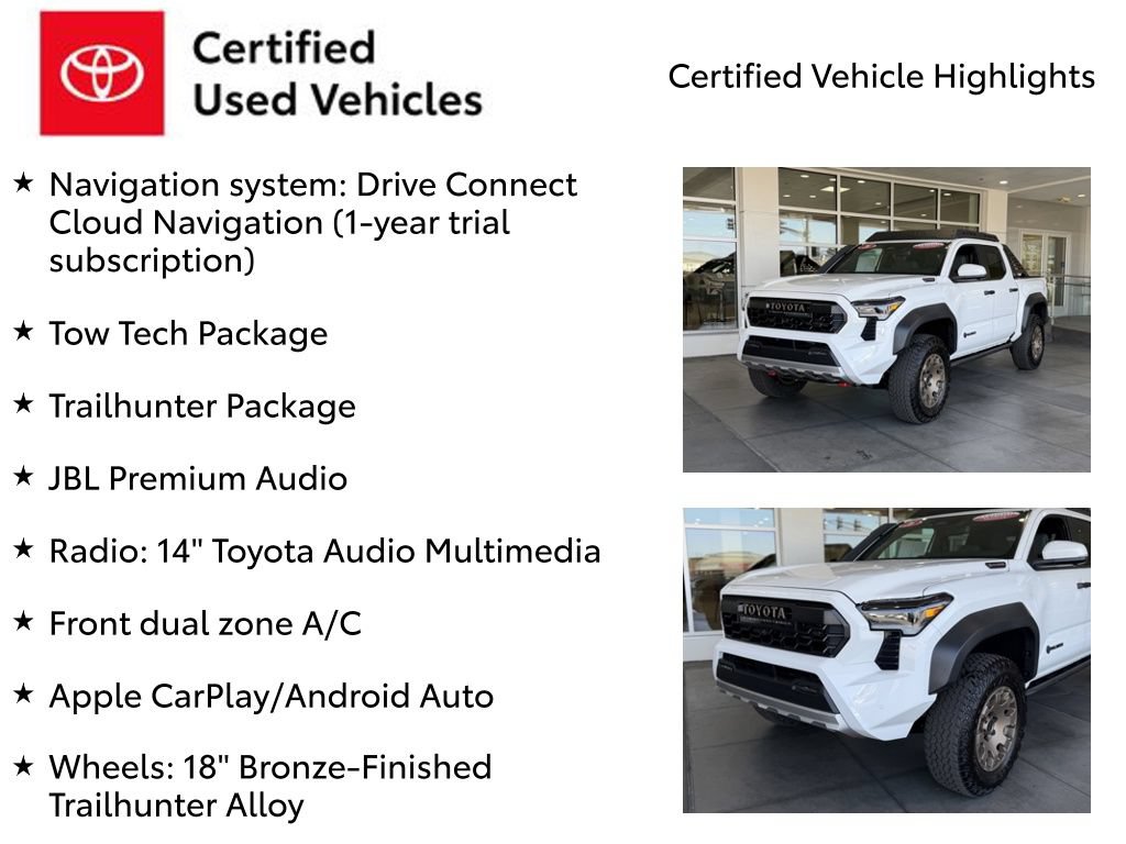 Certified 2026 Toyota Tacoma 4x4 Double Cab Hybrid w/ Tow Tech Package image 7