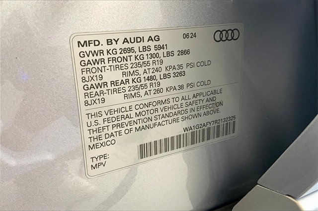 Certified 2024 Audi Q5 e Premium w/ Convenience Package image 35