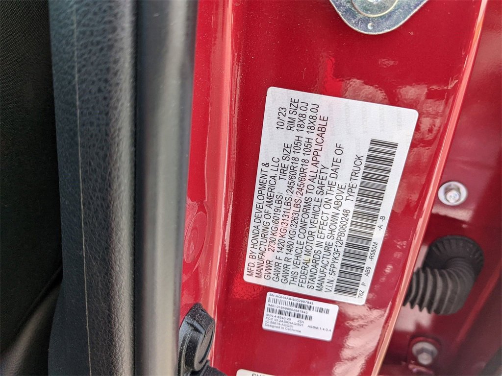 Used 2023 Honda Ridgeline Sport image 29