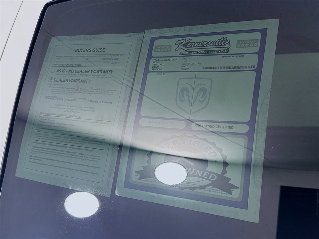 Used 2024 RAM 3500 Tradesman w/ Chrome Appearance Group image 37