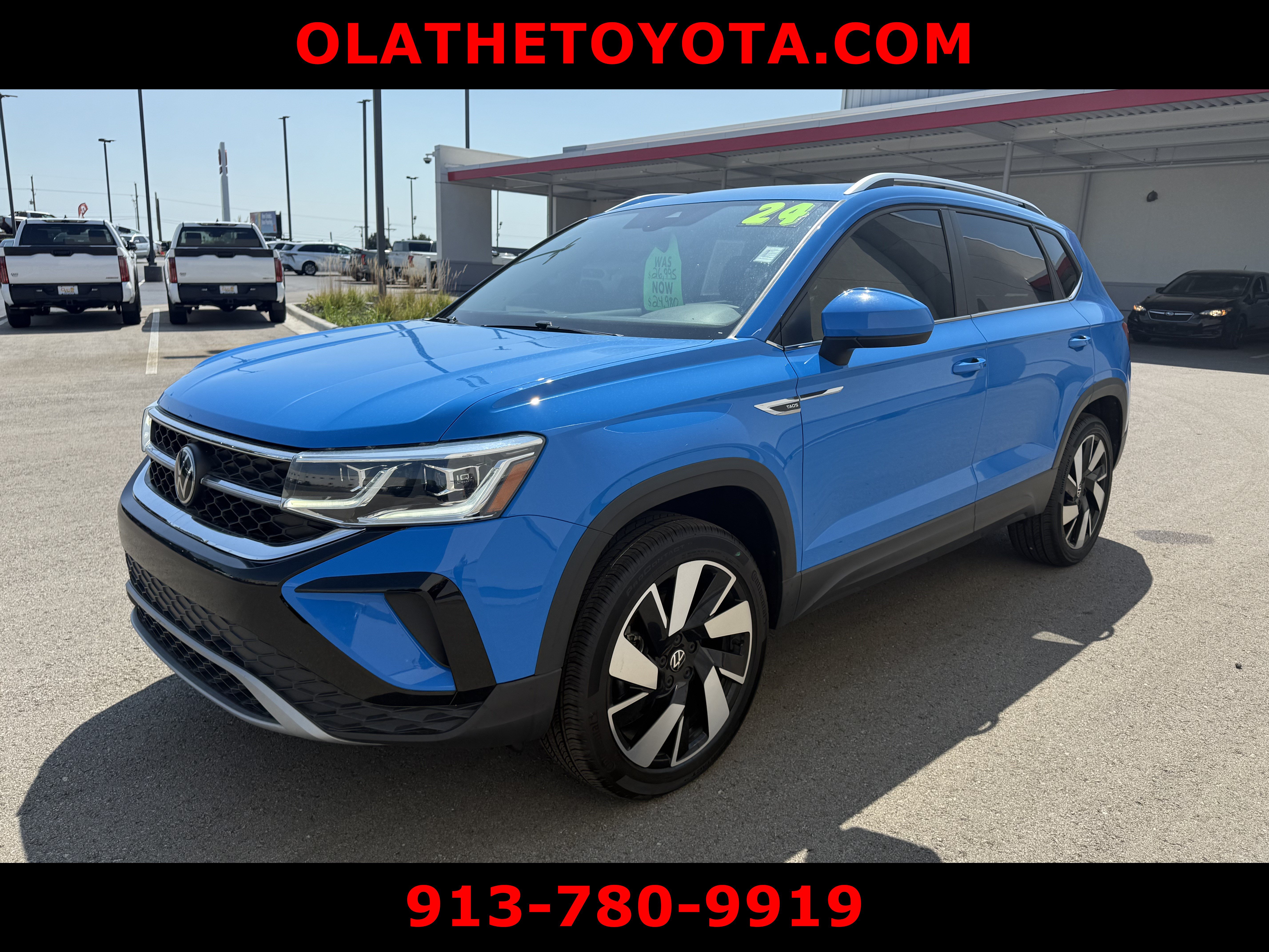 Used 2024 Volkswagen Taos SEL AWD/4WD image 3