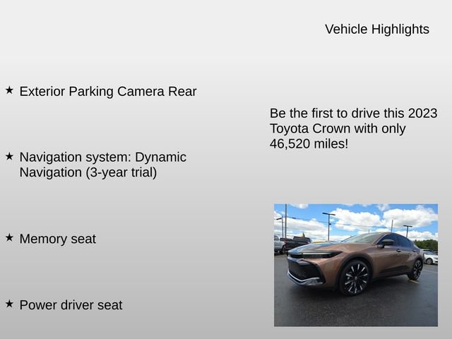 Used 2023 Toyota Crown Platinum AWD/4WD image 7
