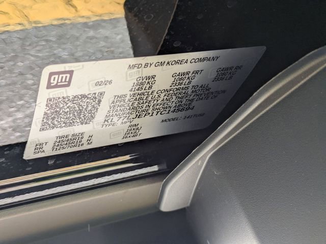 New 2026 Chevrolet Trax RS w/ Sunroof Package FWD image 37