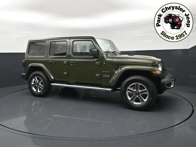 Used 2022 Jeep Wrangler Unlimited Sahara w/ LED Lighting Group