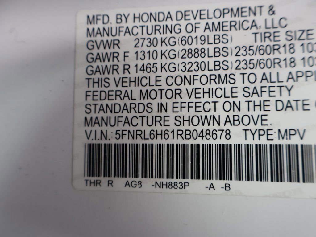 Used 2024 Honda Odyssey EX-L image 35