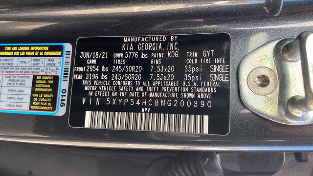 Certified 2022 Kia Telluride SX w/ Towing Package FWD image 45