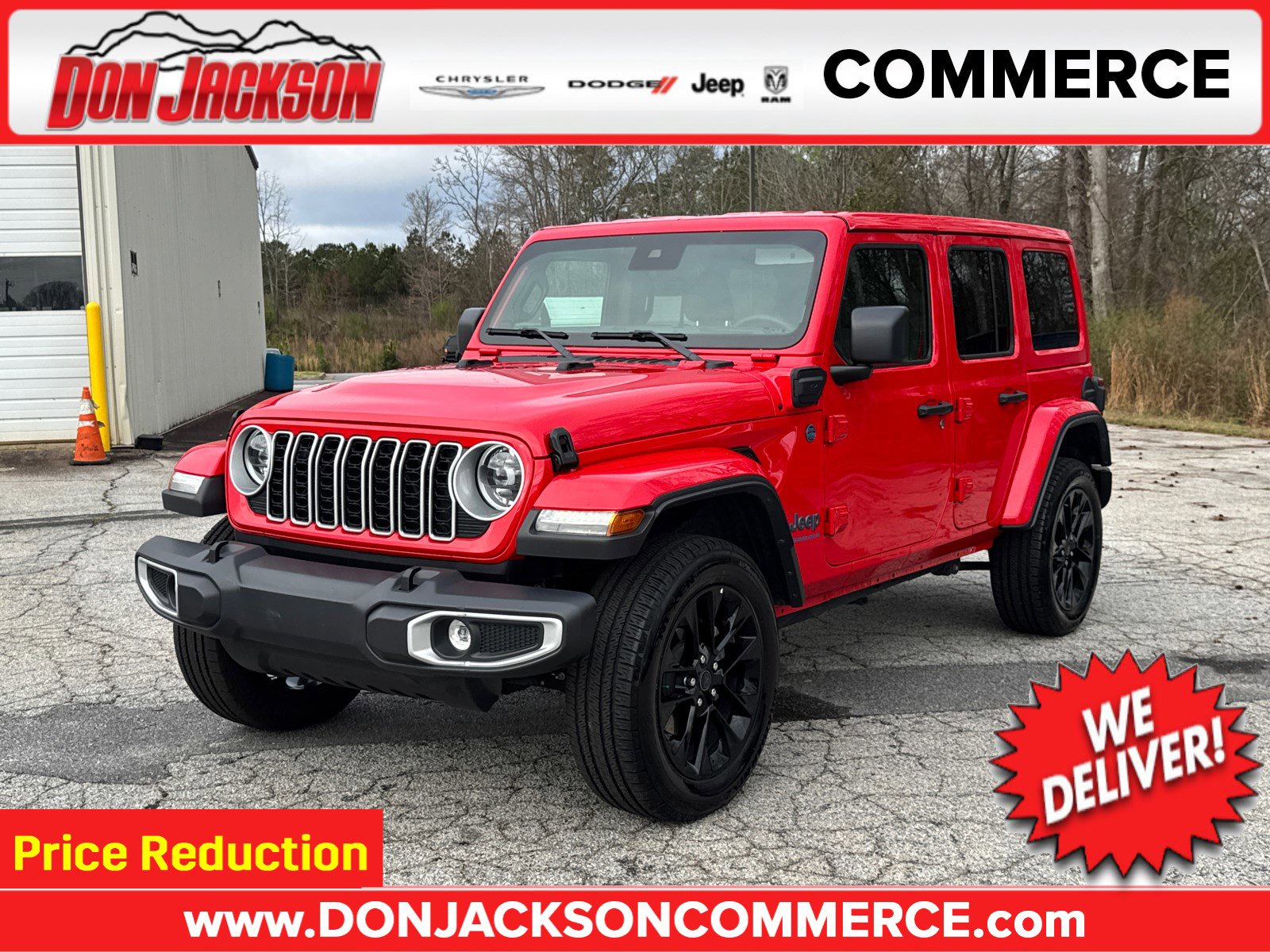 Used 2025 Jeep Wrangler Sahara w/ Safety Group AWD/4WD image 1