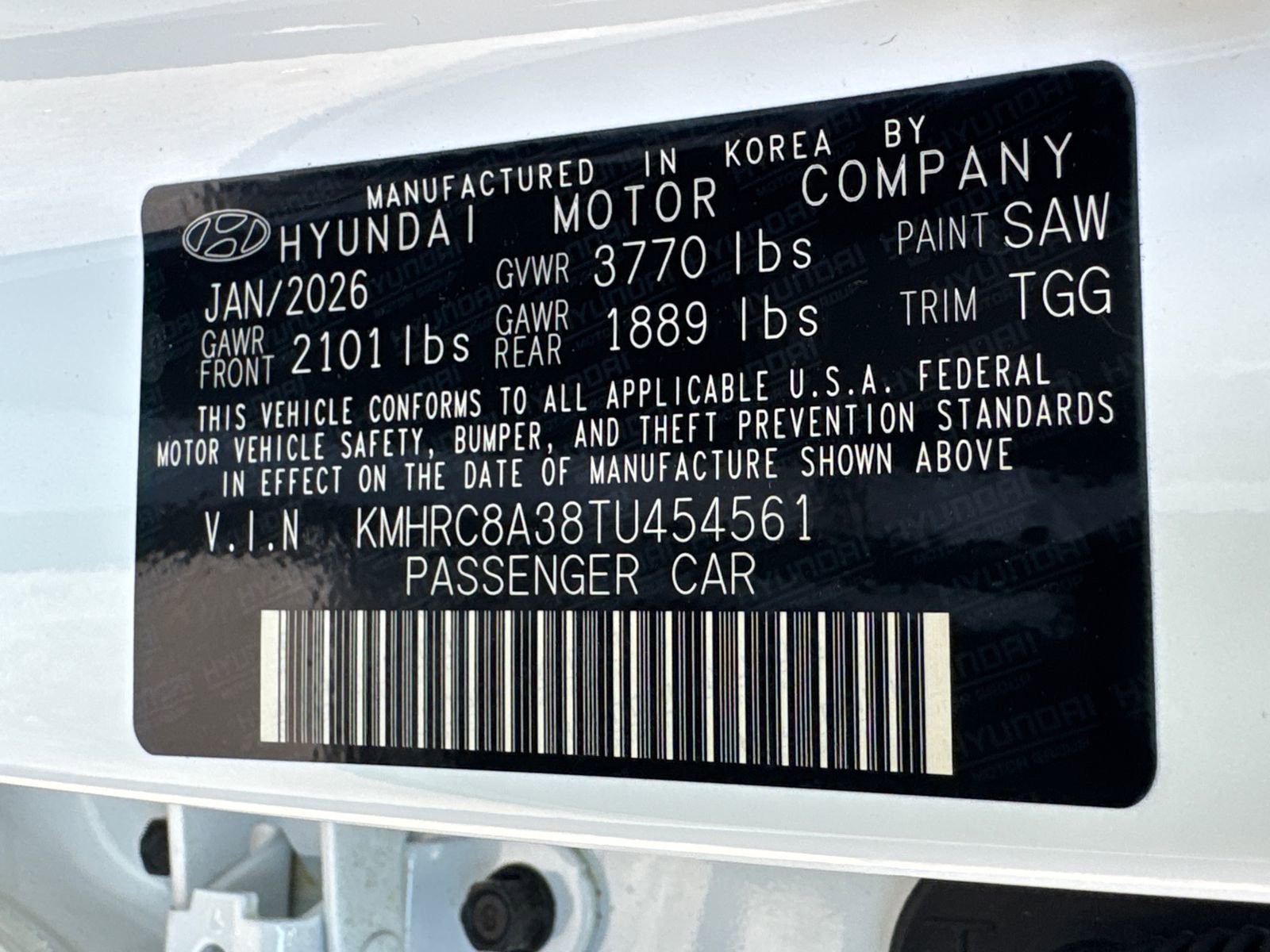 New 2026 Hyundai Venue SEL FWD image 33