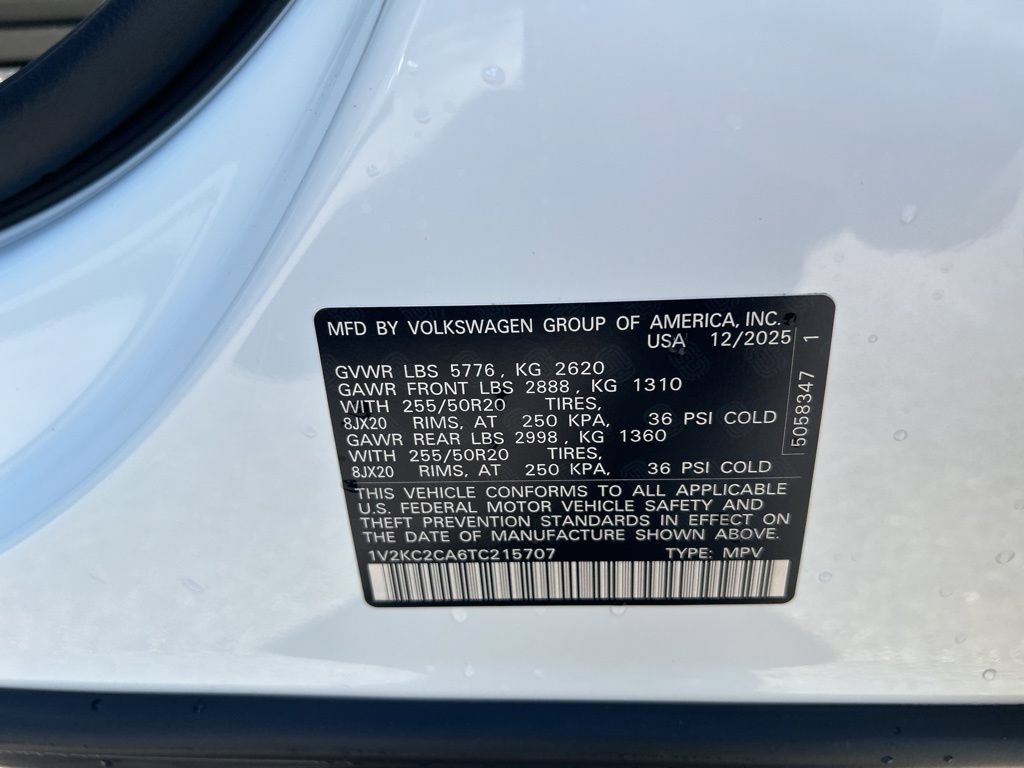 New 2026 Volkswagen Atlas Cross Sport SE AWD/4WD image 34