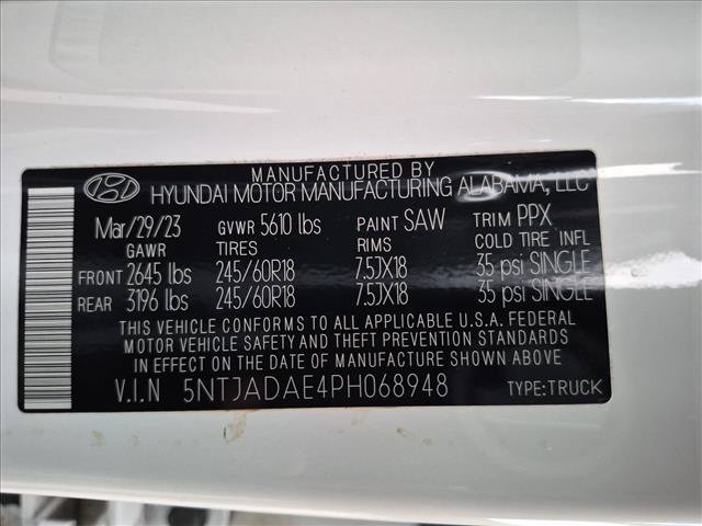 Used 2023 Hyundai Santa Cruz SE AWD/4WD image 23