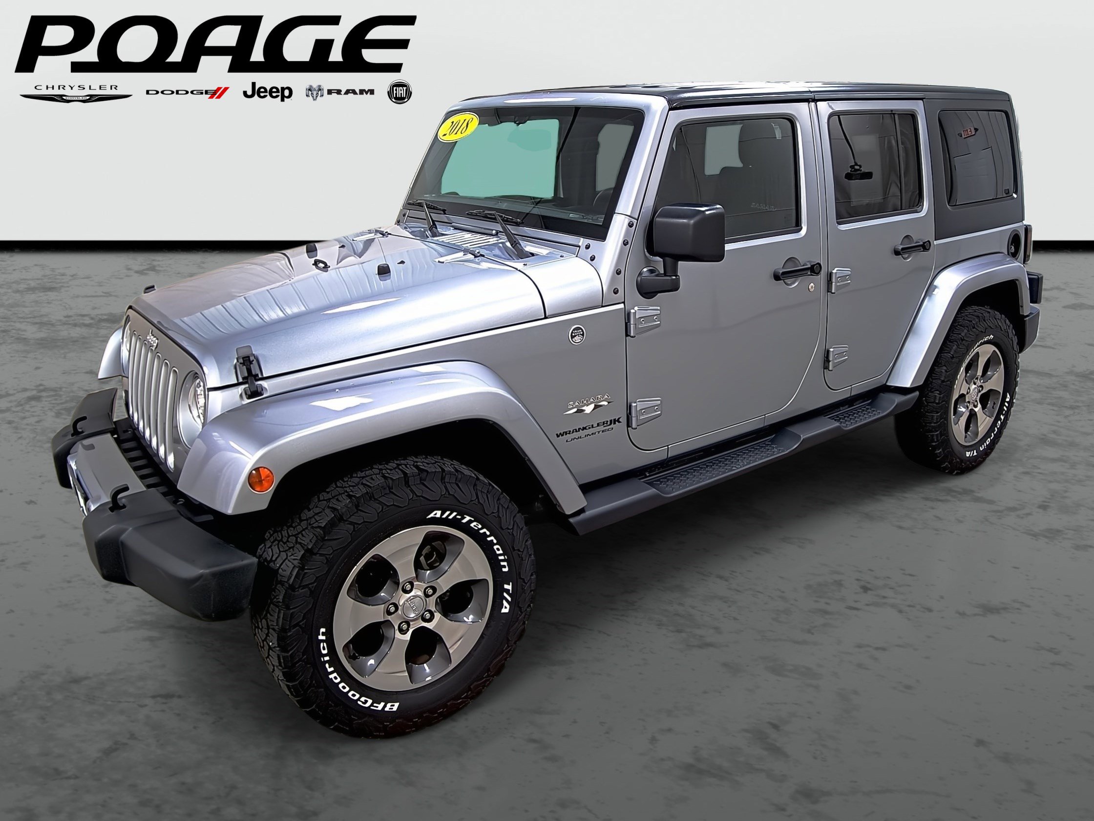 Used 2018 Jeep Wrangler Unlimited Sahara