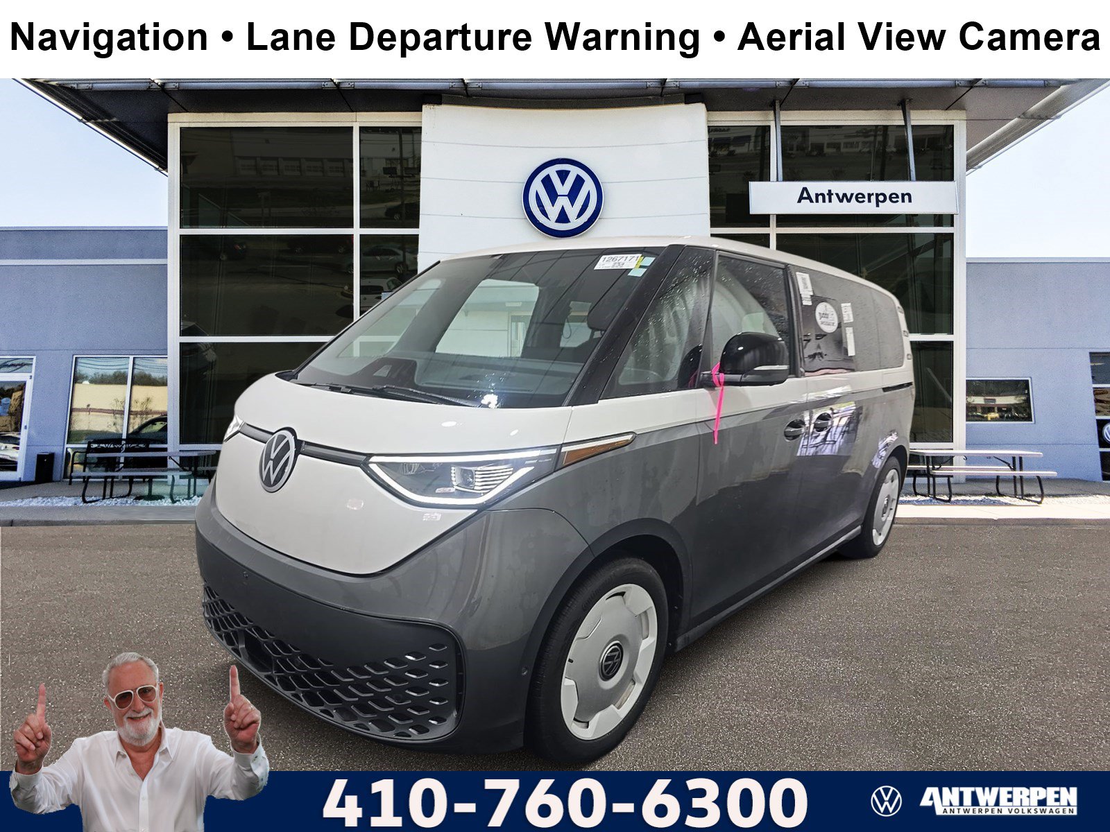 Used 2025 Volkswagen ID. Buzz 1st Edition AWD/4WD image 1