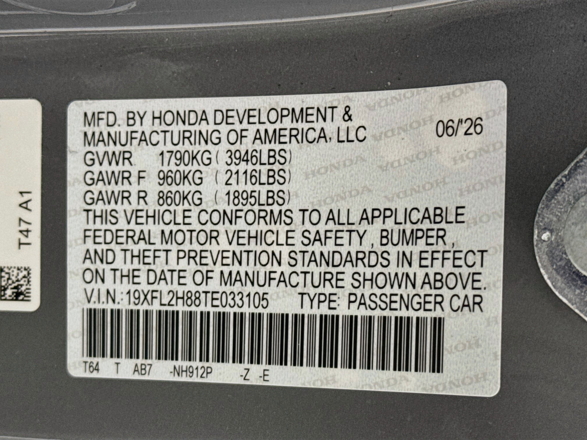 New 2026 Honda Civic Sport image 29