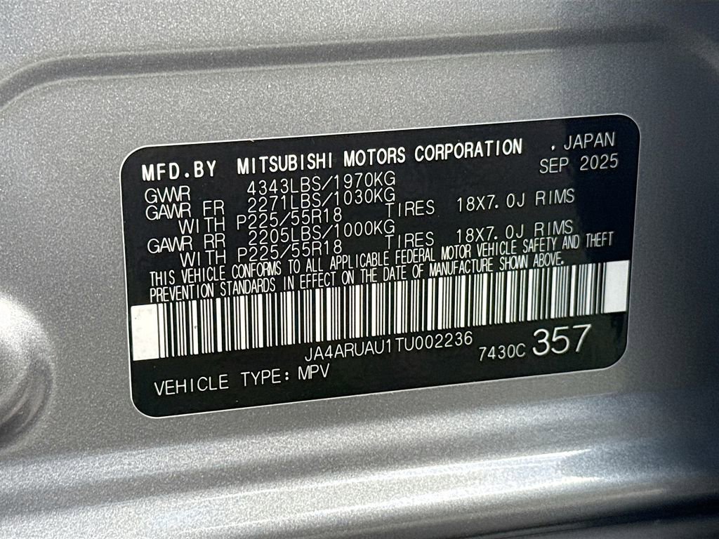 New 2026 Mitsubishi Outlander Sport SE image 32