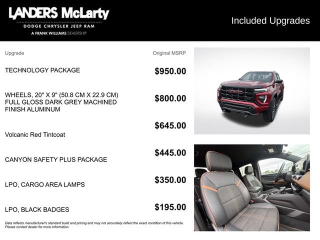 Used 2024 GMC Canyon AT4 w/ Technology Package AWD/4WD image 15