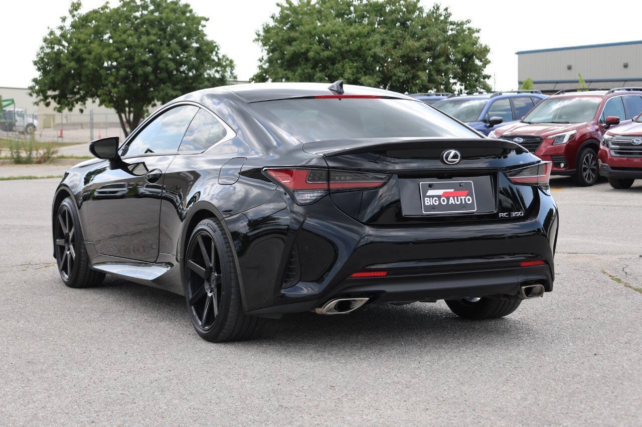 Used 2022 Lexus RC 350 w/ Premium Package RWD image 11