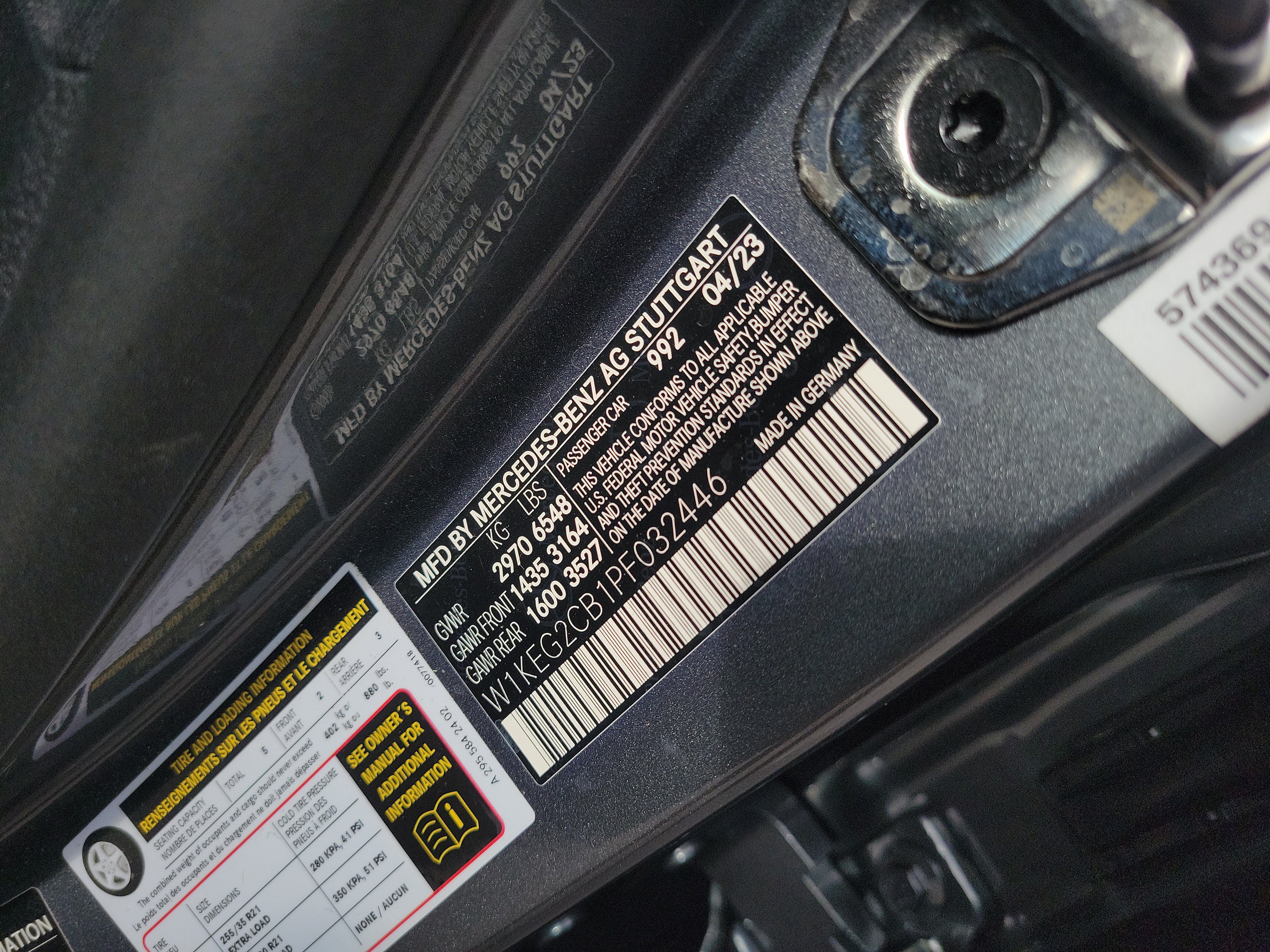 Certified 2023 Mercedes-Benz EQE 500 4MATIC Sedan image 28