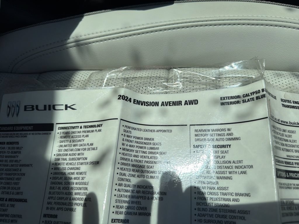 Used 2024 Buick Envision Avenir AWD/4WD image 37