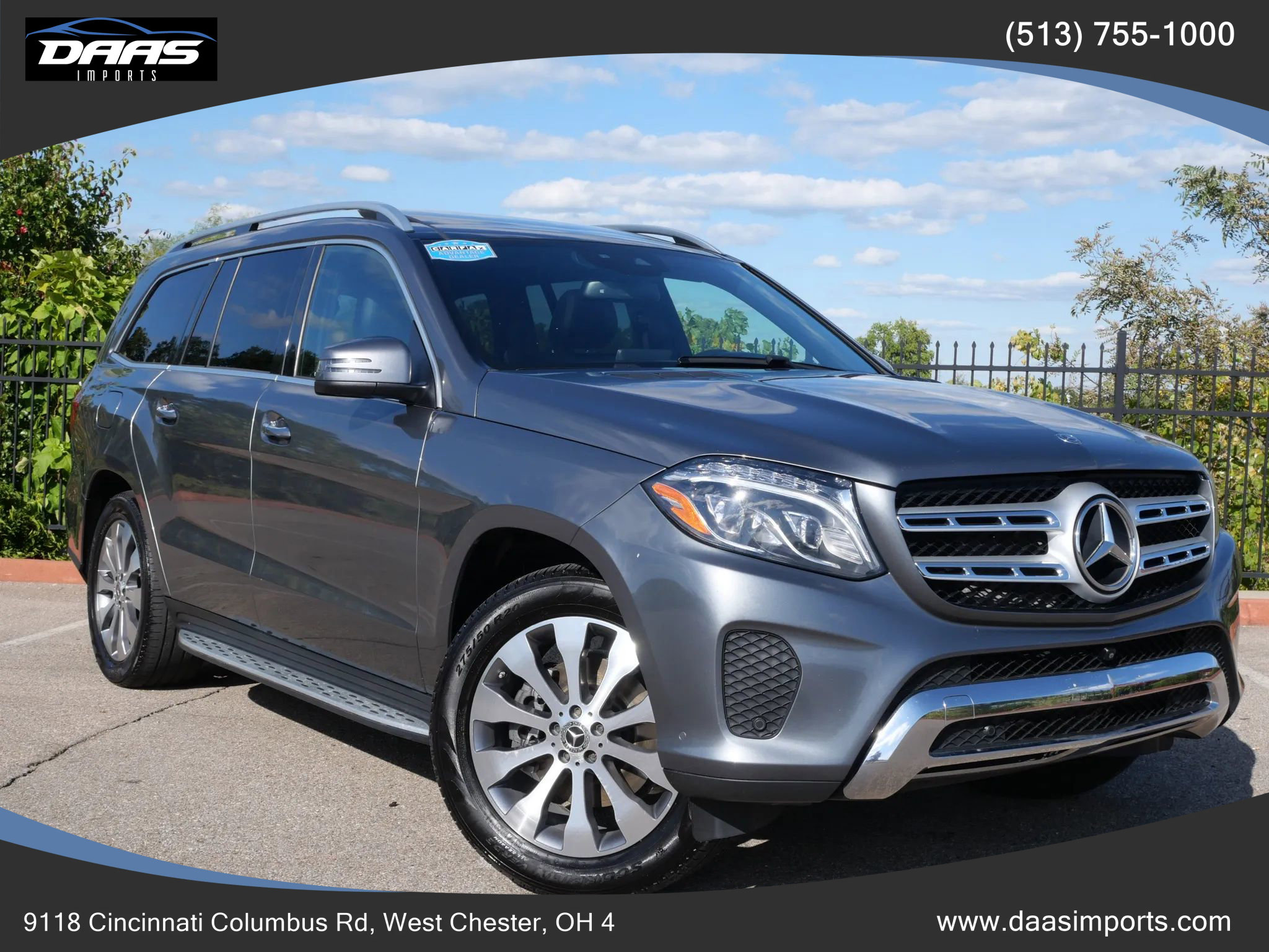 Used 2018 Mercedes-Benz GLS 450 4MATIC w/ Premium Package image 3