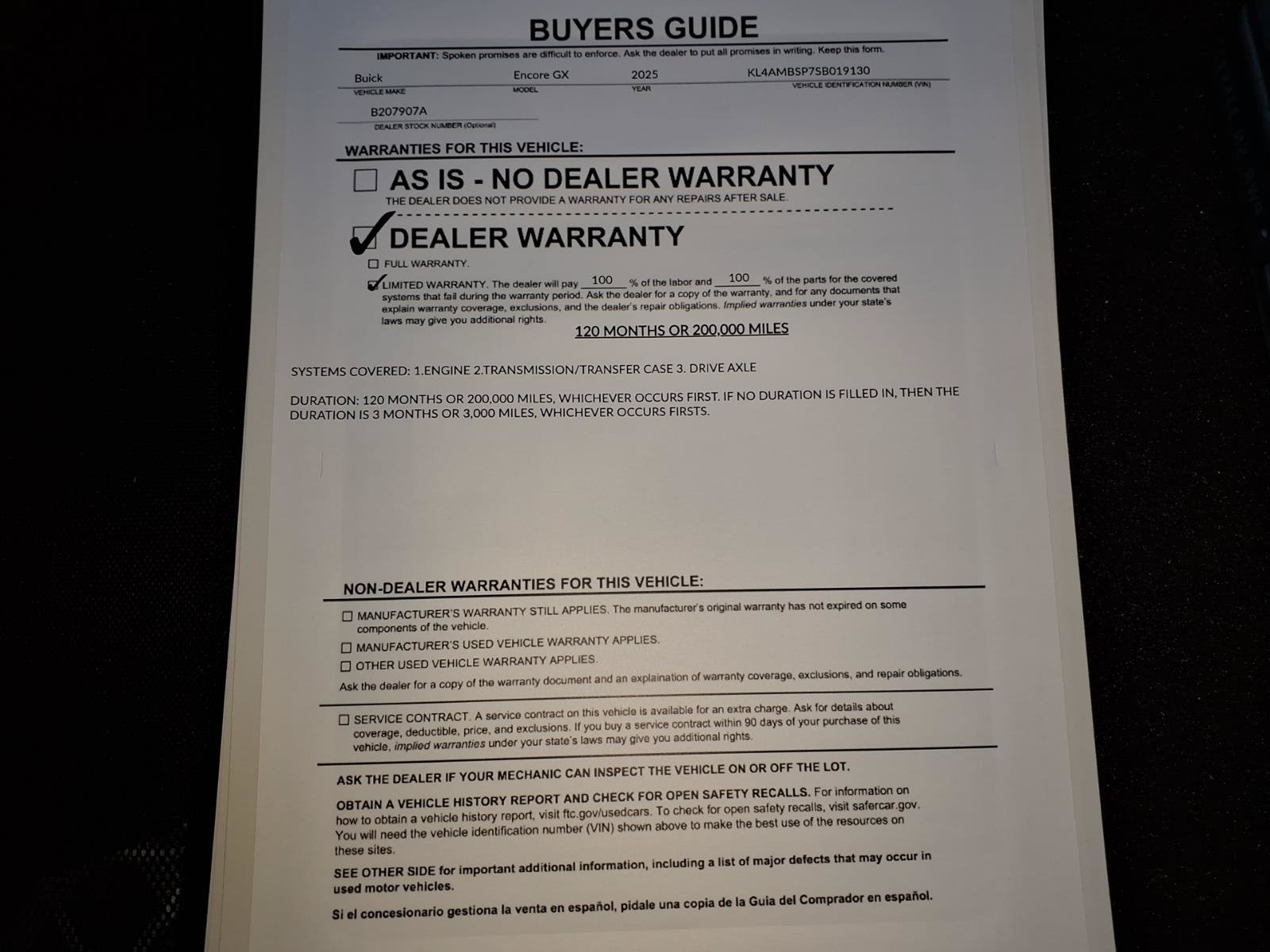 Used 2025 Buick Encore GX Preferred FWD image 36