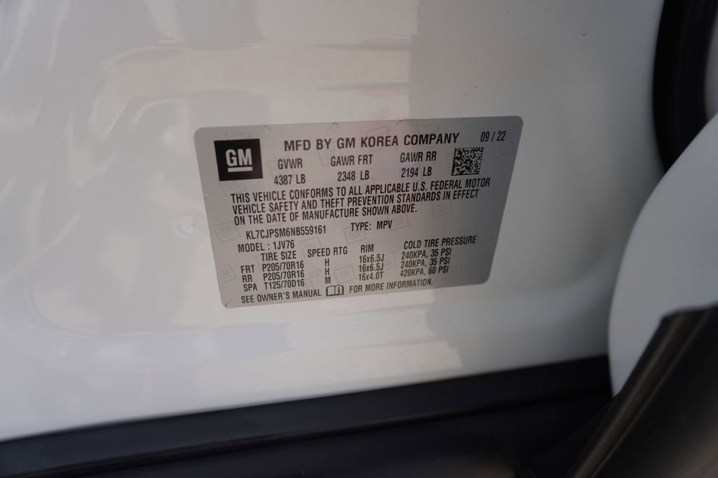 Used 2022 Chevrolet Trax LT w/ LT Convenience Package image 30