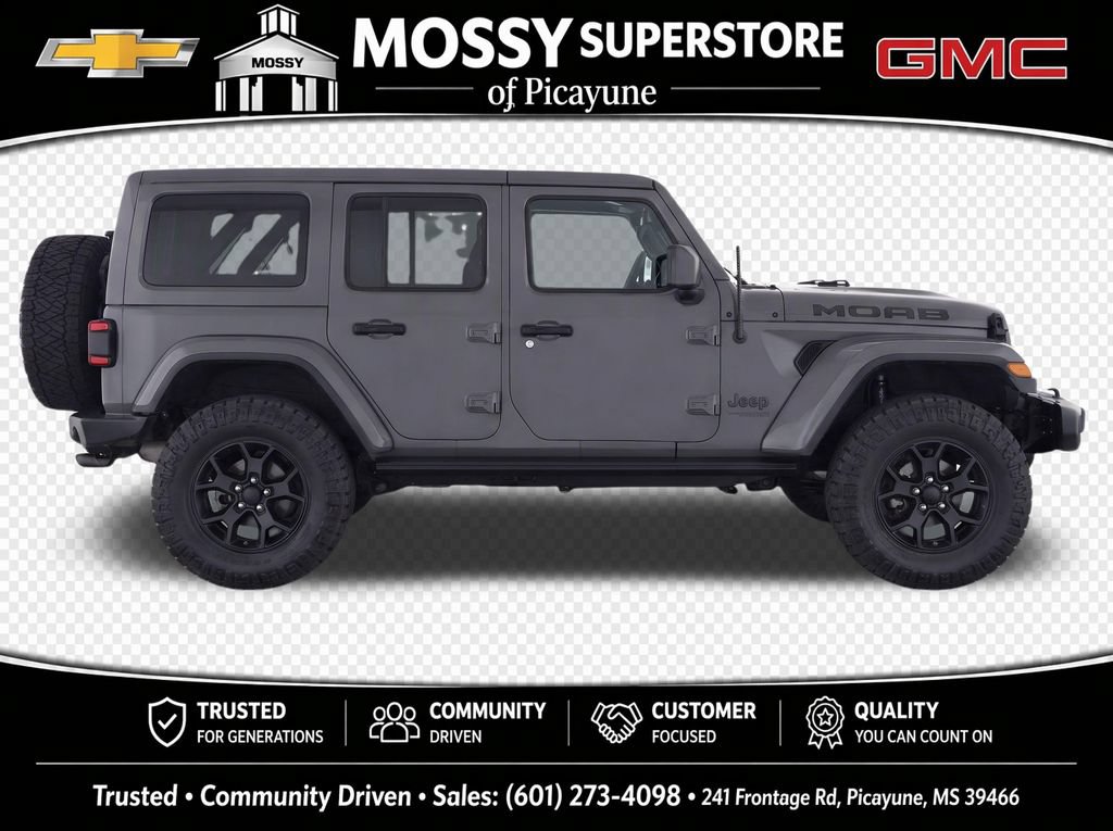Used 2019 Jeep Wrangler Unlimited Sahara w/ Quick Order Package 24M Moab AWD/4WD image 10