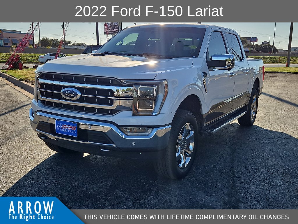 Used 2022 Ford F150 Lariat w/ Equipment Group 502A High AWD/4WD image 4