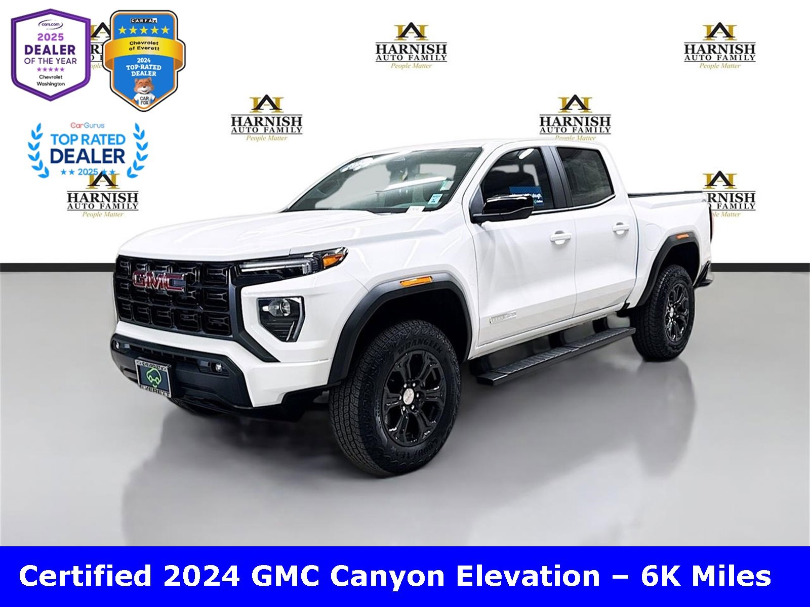 Certified 2024 GMC Canyon Elevation w/ Convenience Package