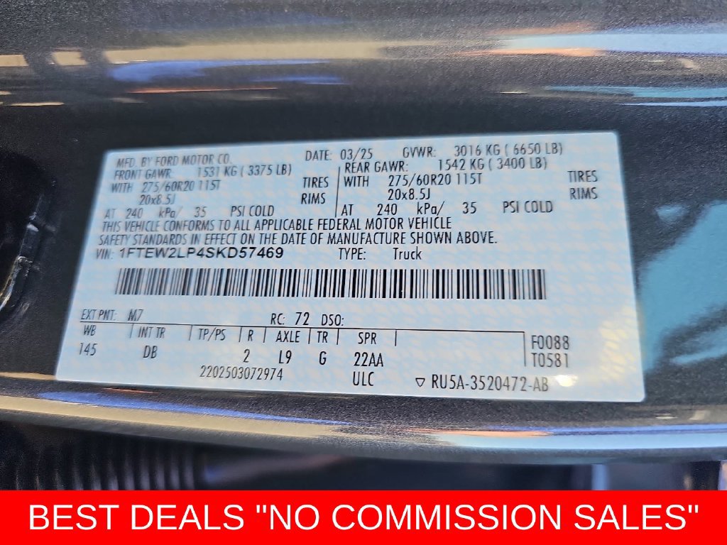 Used 2025 Ford F150 STX w/ Equipment Group 200A AWD/4WD image 41