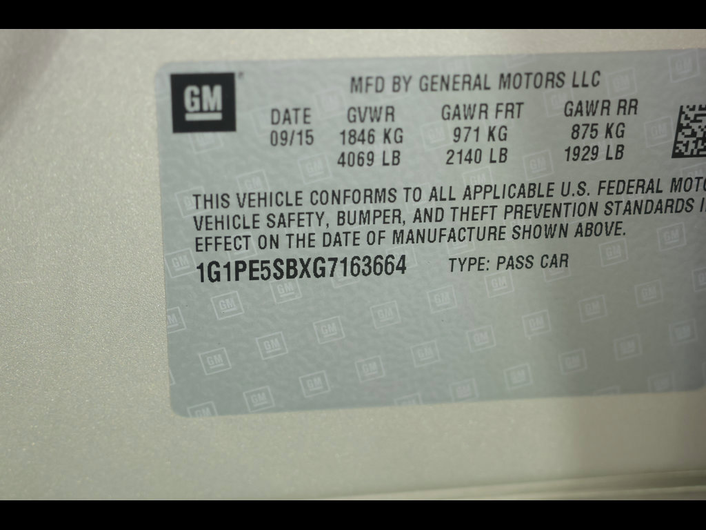 Used 2016 Chevrolet Cruze LT FWD image 22