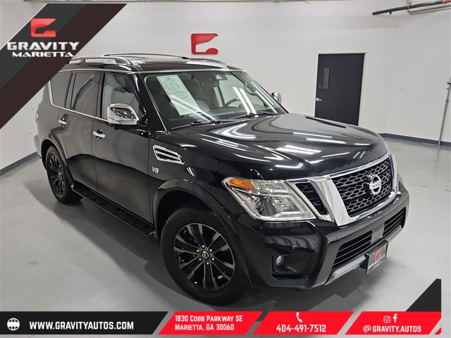 Used 2019 Nissan Armada Platinum w/ Captain's Chairs Package