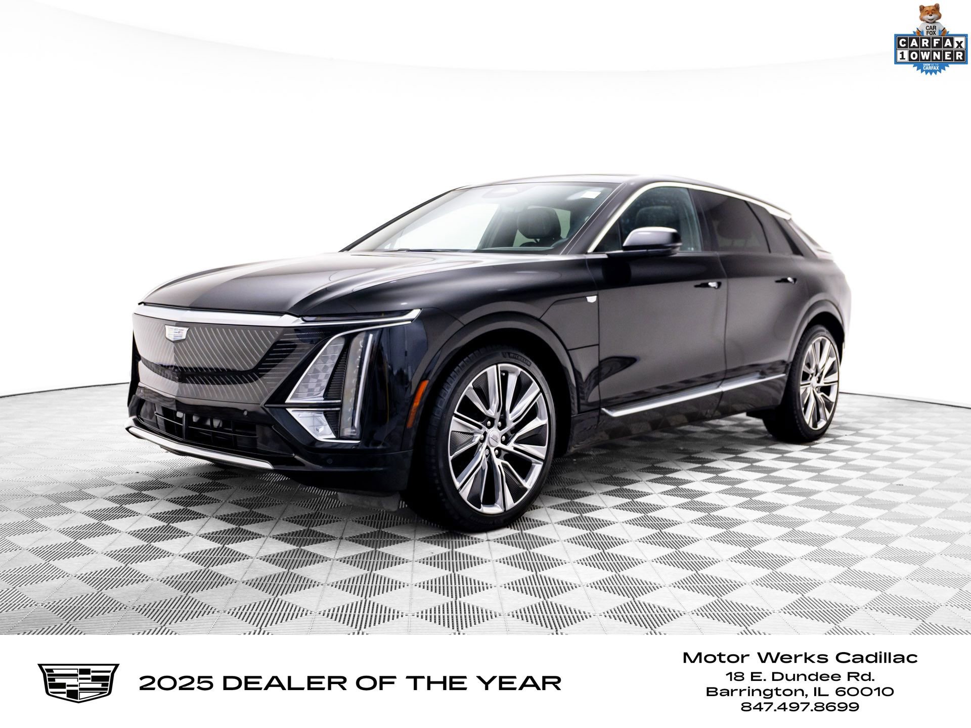 Certified 2025 Cadillac Lyriq Luxury w/ LPO, Floor Liner Package