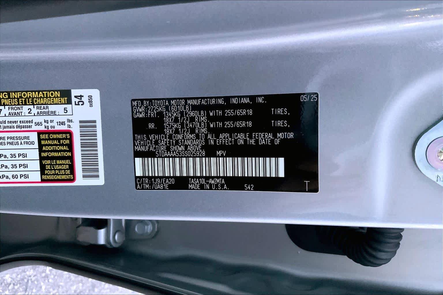 Used 2025 Toyota Grand Highlander FWD image 31