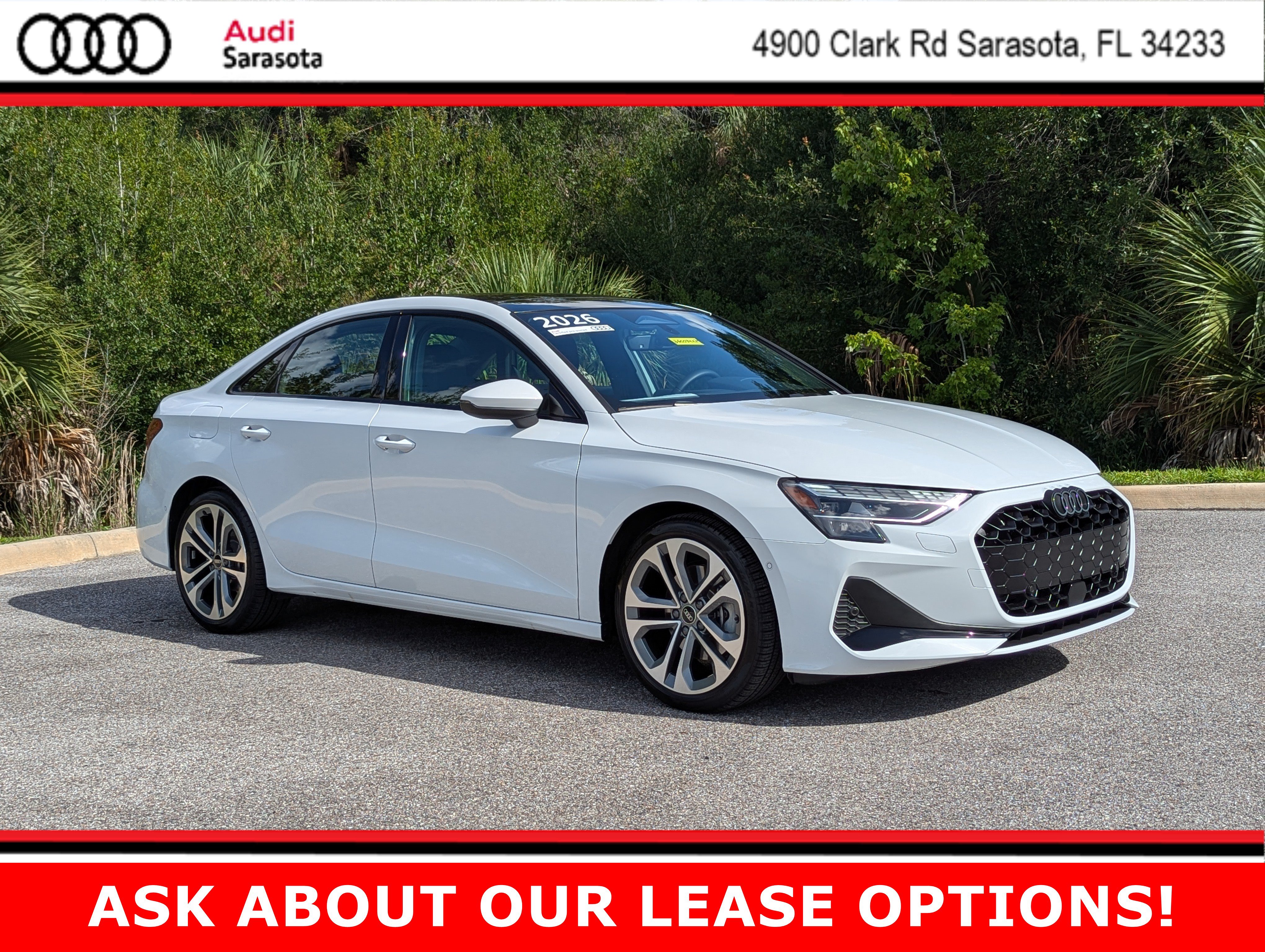 Certified 2026 Audi A3 2.0T Premium w/ Black Optic Package