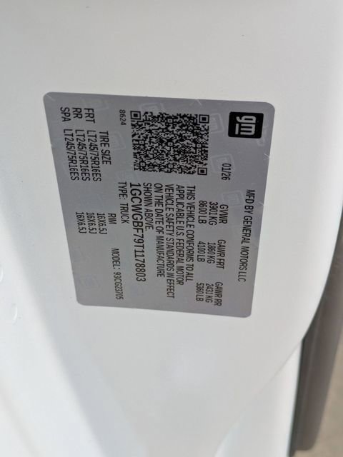 New 2026 Chevrolet Express 2500 Extended w/ Driver Convenience Package RWD image 42