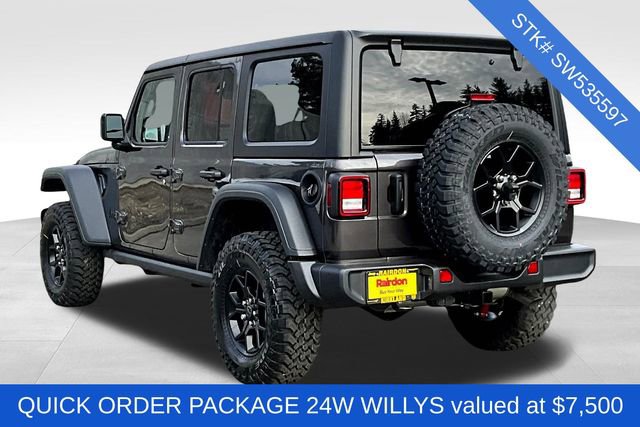 New 2025 Jeep Wrangler Willys image 3