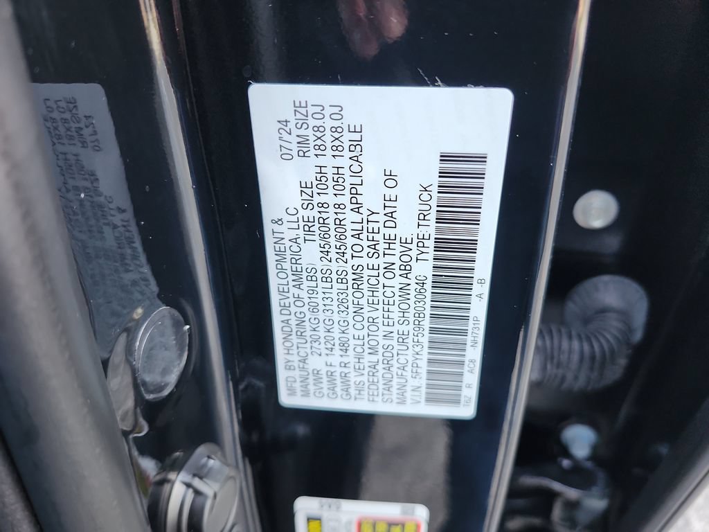 Certified 2024 Honda Ridgeline RTL image 33